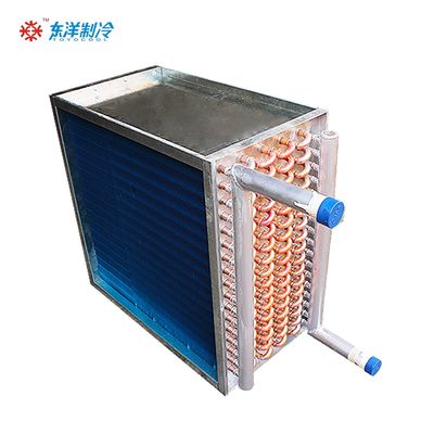 商業用フィニングチューブ熱交換器 220V / 380V フィニングタイプ熱交換器 単一システムメータークーラー